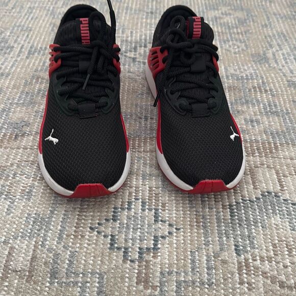 Puma Pacer Future Black Red Sneakers Men size 8 - Picture 3 of 10